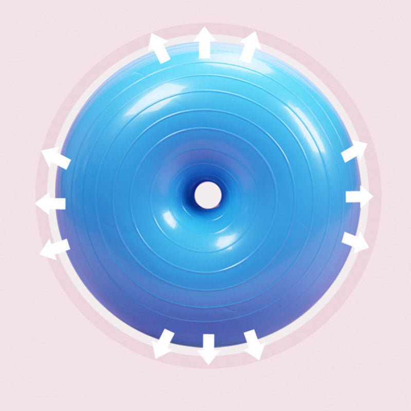 Professional Yoga Ball - Anti-Burst Exercise Ball with Pump