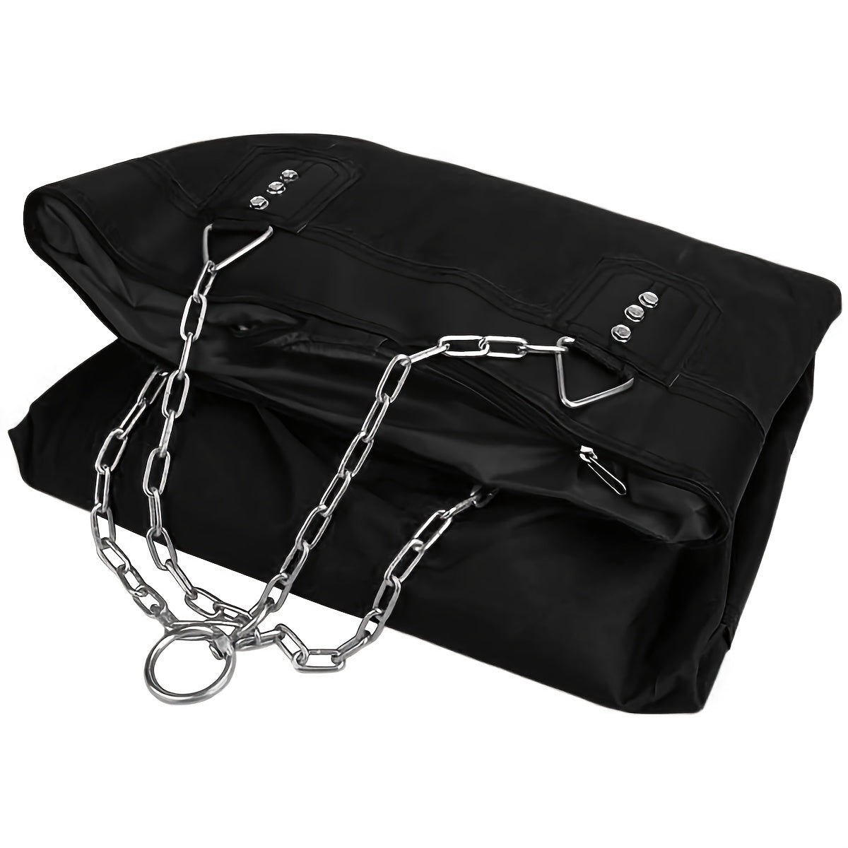 Heavy-Duty Boxing Punching Bag 60cm - Unfilled with Chain & Hook