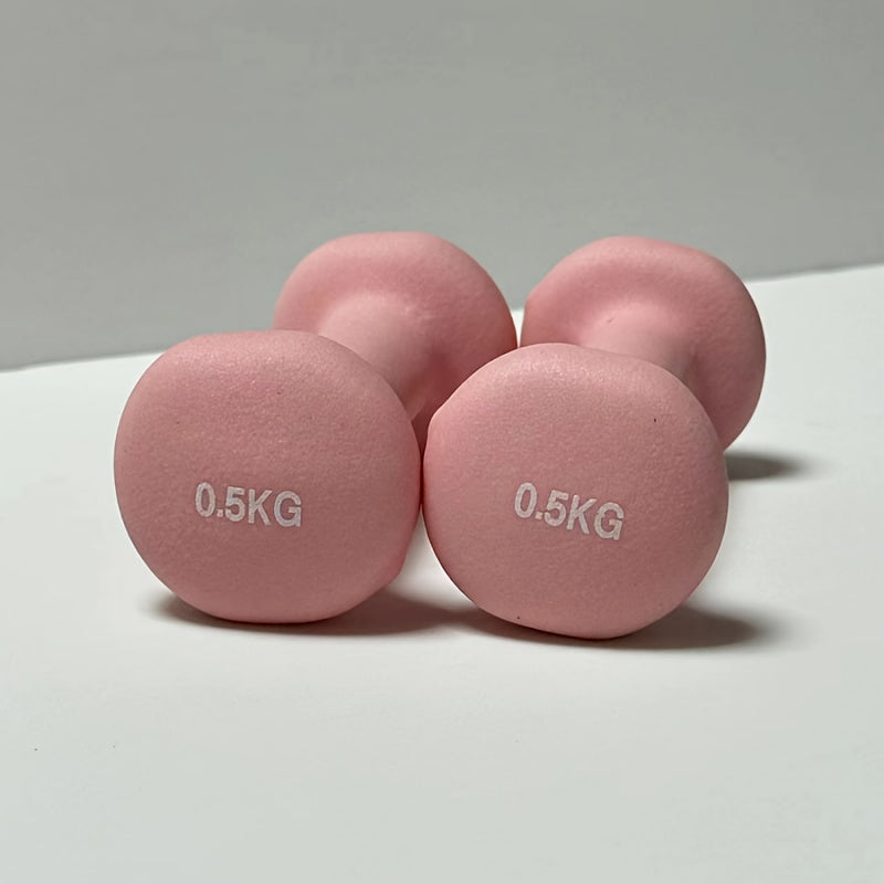 Cast Iron Dumbbells Set - High-Density Strength Training Weights