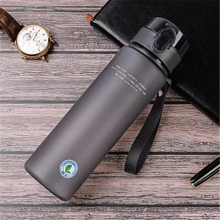 BPA-Free Leak Proof Sports Water Bottle - Eco-Friendly Portable Drink Bottle | 400ml & 560ml for Hiking & Gym