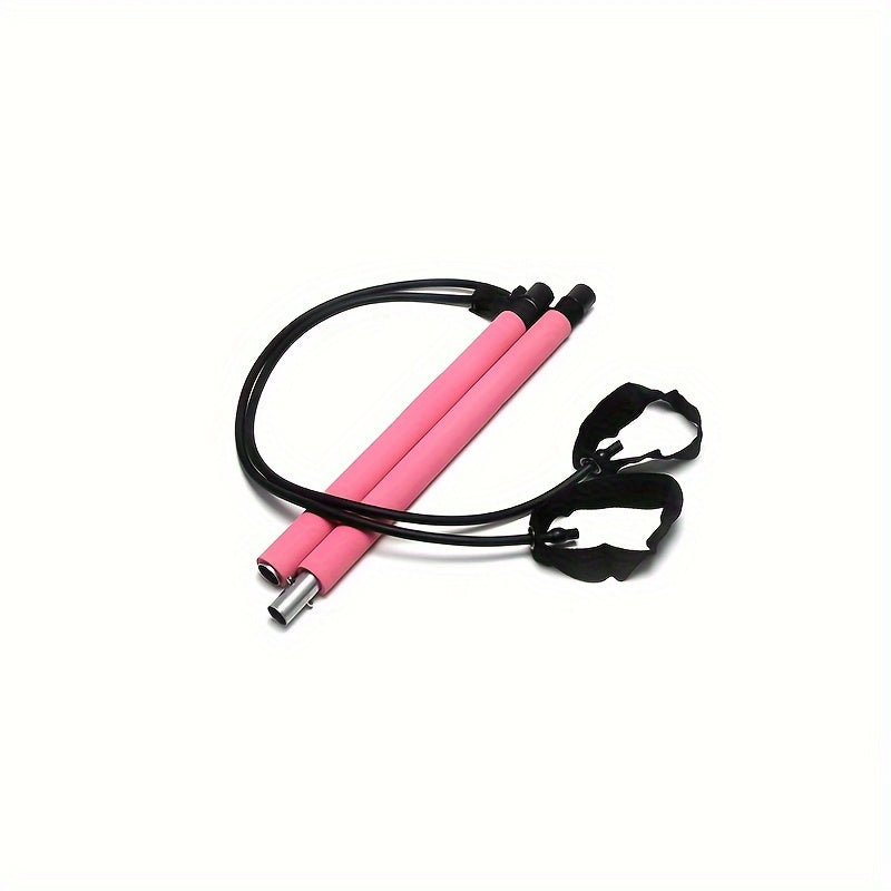 Pilates Bar with Resistance Bands - Portable Home Gym Equipment