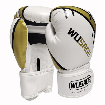 Professional Boxing Gloves - Competition Sparring Gloves with Wrist Support