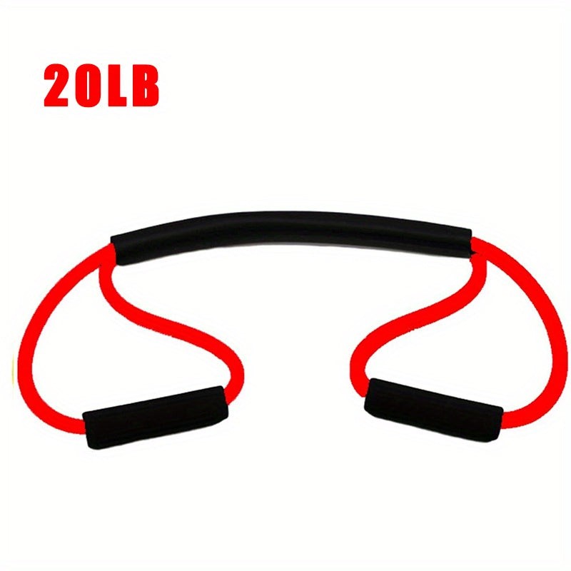 8-Shaped Boxing Resistance Band - TPE Tension Belt for MMA Training