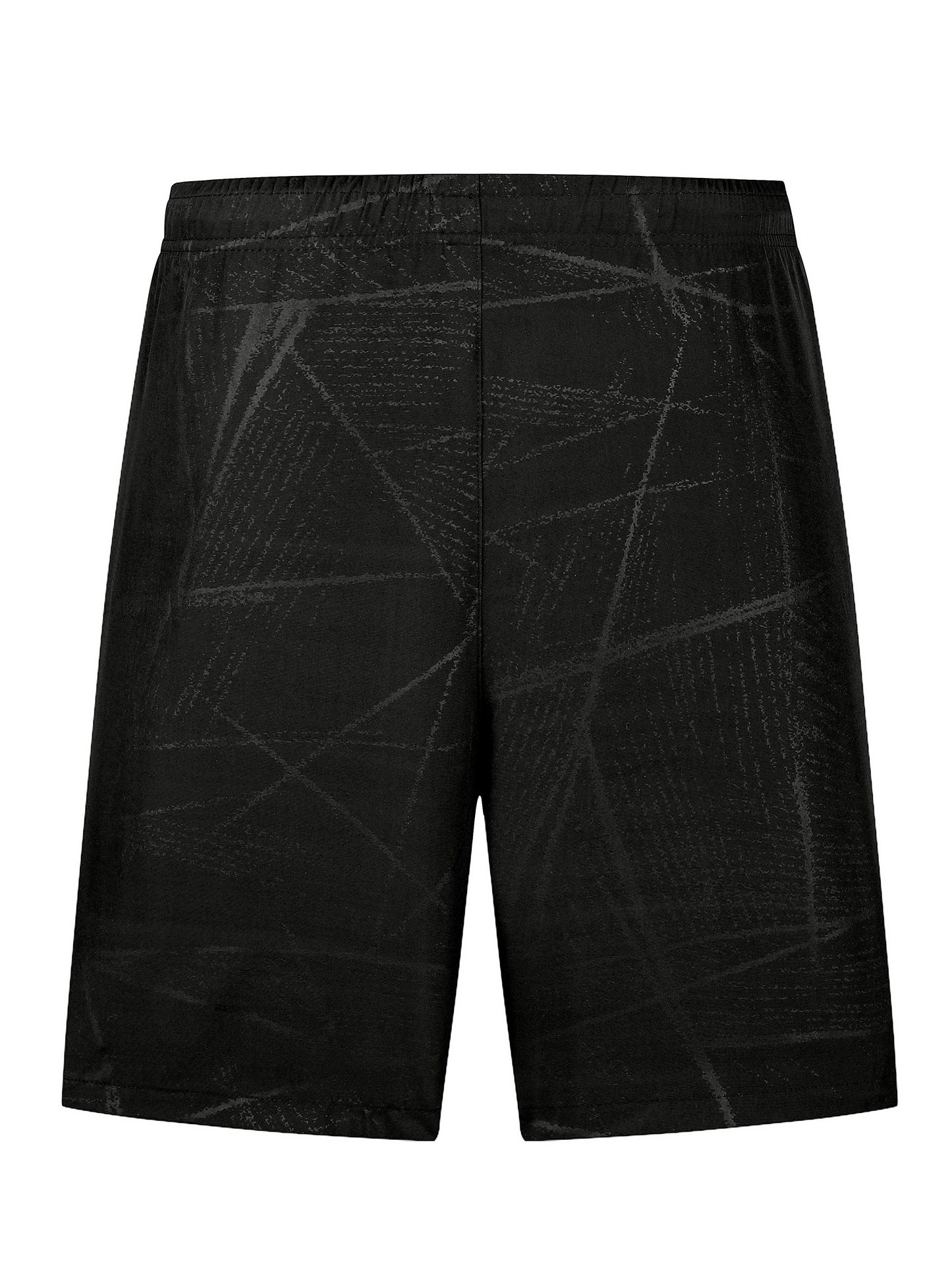 Men's Camo Athletic Shorts - Quick-Dry with Zippered Pockets