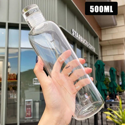 Sports Water Bottle - BPA-Free Leak-Proof Gym Bottle (500ml/700ml)