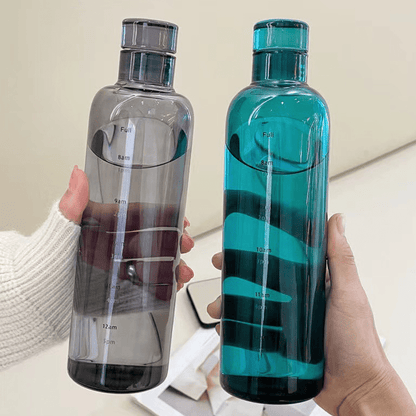 Sports Water Bottle - BPA-Free Leak-Proof Gym Bottle (500ml/700ml)