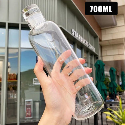 Sports Water Bottle - BPA-Free Leak-Proof Gym Bottle (500ml/700ml)