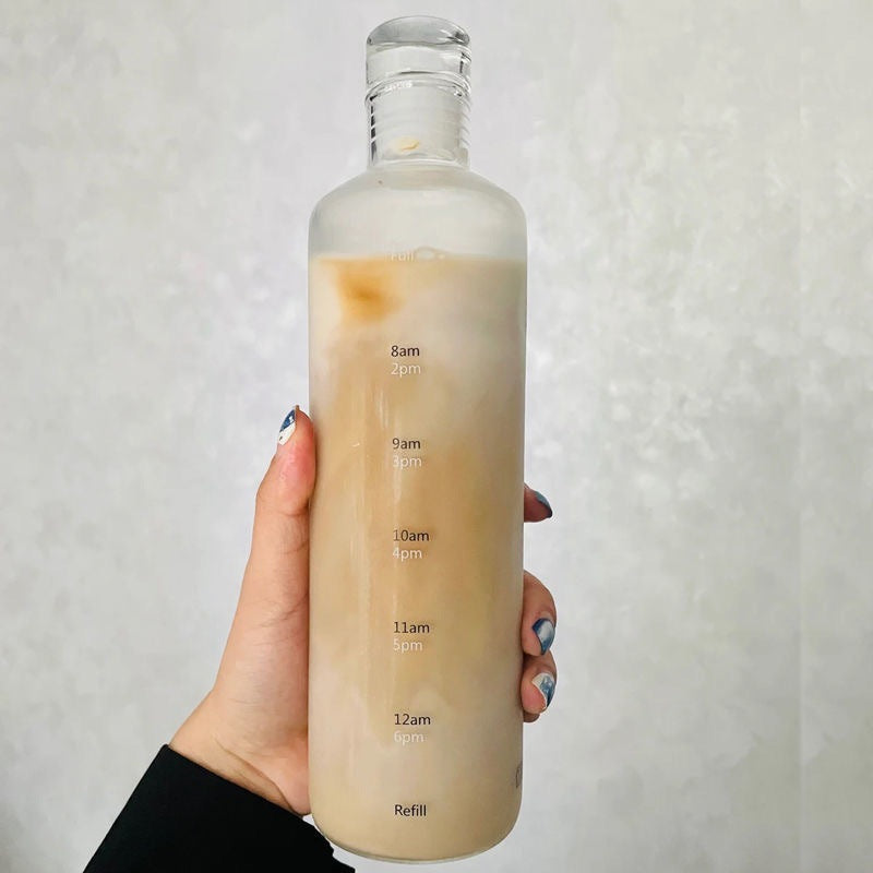 Sports Water Bottle - BPA-Free Leak-Proof Gym Bottle (500ml/700ml)