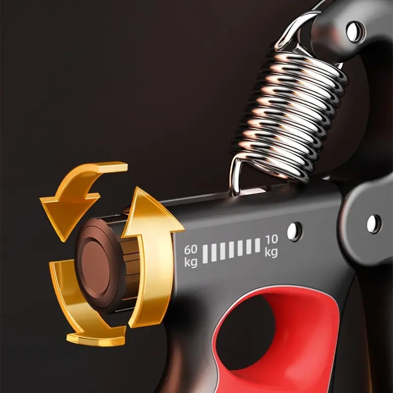 Adjustable Hand Gripper 5-100kg - Counting Grip Strength Trainer