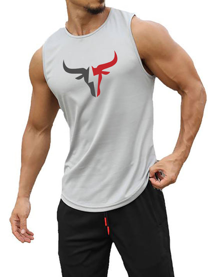 Men's Athletic Tank Tops - Quick-Dry Muscle Fit Gym Shirts