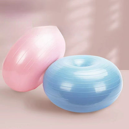 Professional Yoga Ball - Anti-Burst Exercise Ball with Pump