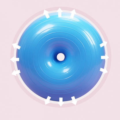 Professional Yoga Ball - Anti-Burst Exercise Ball with Pump