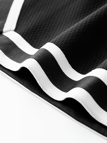 Men's Athletic Shorts - Chicago Print Drawstring Sport Shorts