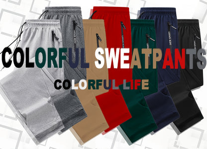 Men's Athletic Joggers - 2-Pack Sweatpants with Zippered Pockets