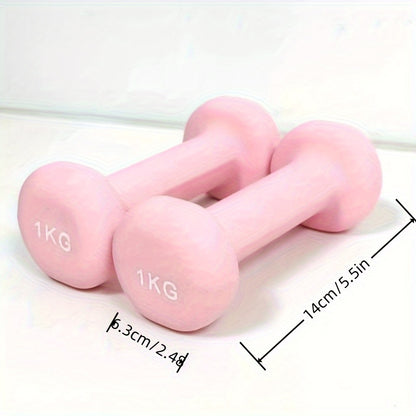 Cast Iron Dumbbells Set - High-Density Strength Training Weights