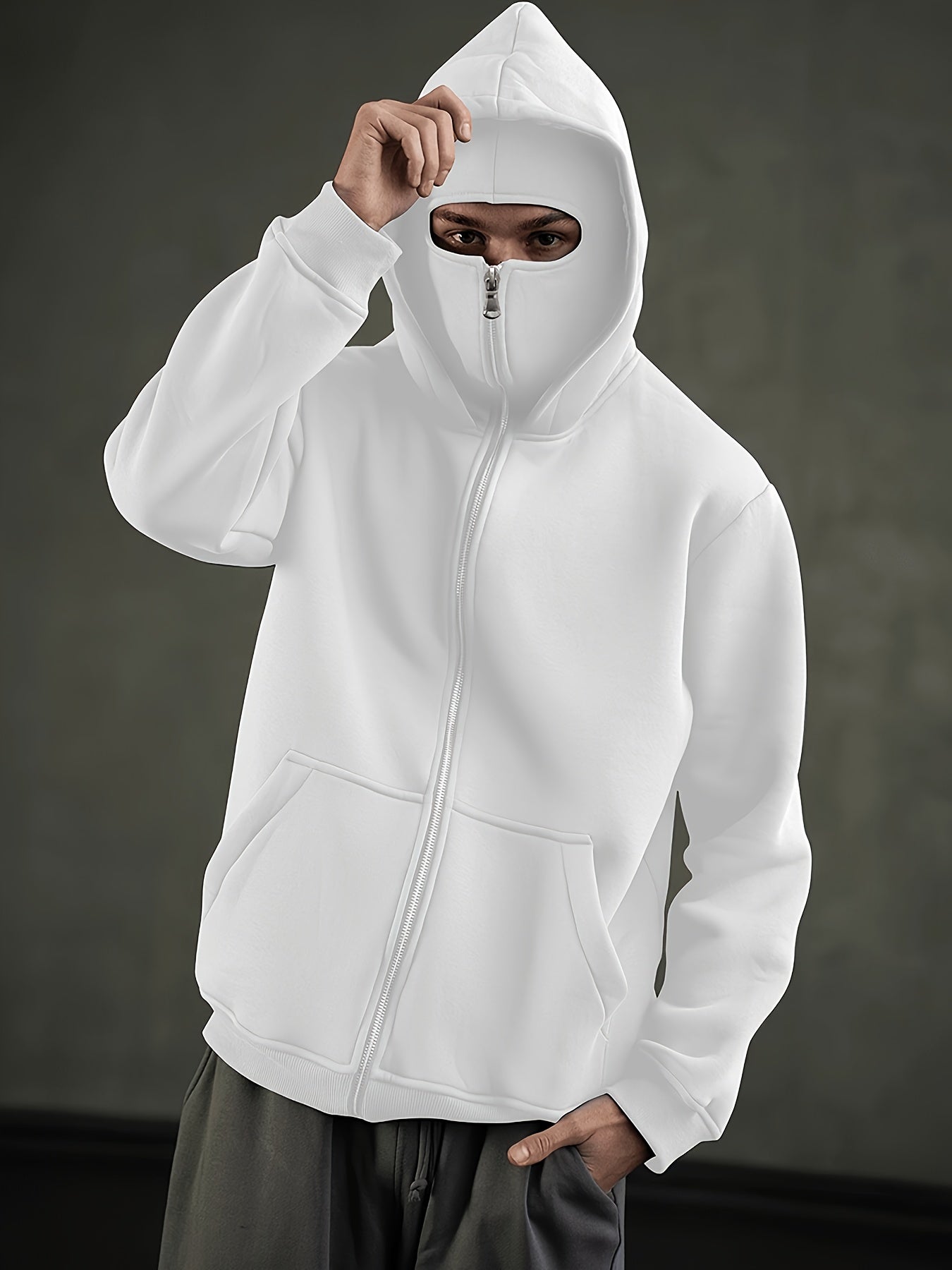 Premium Full-Zip Performance Hoodie - Heavyweight Athletic Wear