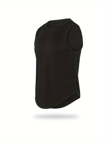 Men's Quick-Dry Athletic Tank Top - Sleeveless Running Shirt