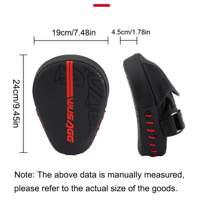 Curved Boxing Hand Target - Ergonomic Focus Mitts for MMA Training