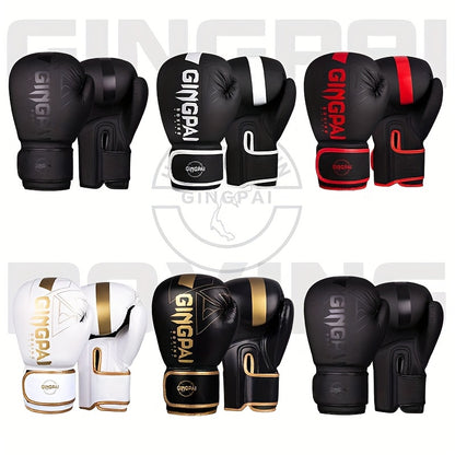 Professional Boxing Gloves - Thai Boxing & Kickboxing Gloves 6-14oz