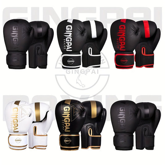 Professional Boxing Gloves - Thai Boxing & Kickboxing Gloves 6-14oz