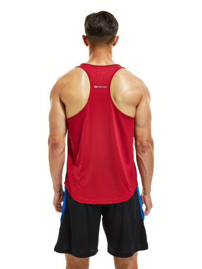 Men's Athletic Tank Tops 5-Pack - Quick-Dry Sleeveless Gym Shirts