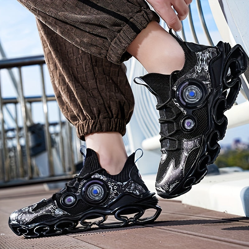 Men's Blade Running Sneakers - Breathable Shock-Absorbing Performance Shoes