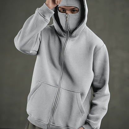 Premium Full-Zip Performance Hoodie - Heavyweight Athletic Wear