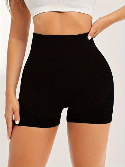 Women's Scrunch Butt Sports Shorts 4-Pack - Breathable Yoga Fitness Shorts