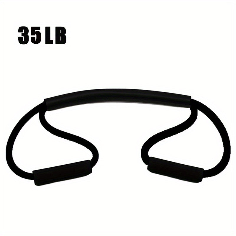 8-Shaped Boxing Resistance Band - TPE Tension Belt for MMA Training