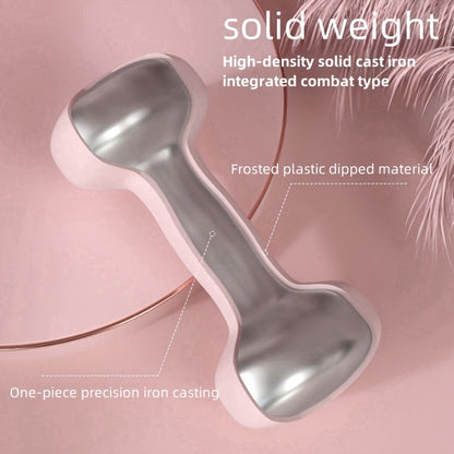 Cast Iron Dumbbells Set - High-Density Strength Training Weights