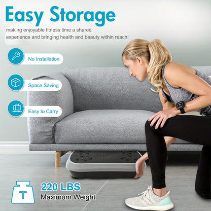 Vibration Platform COMPACT - Entry Level Home Fitness Machine