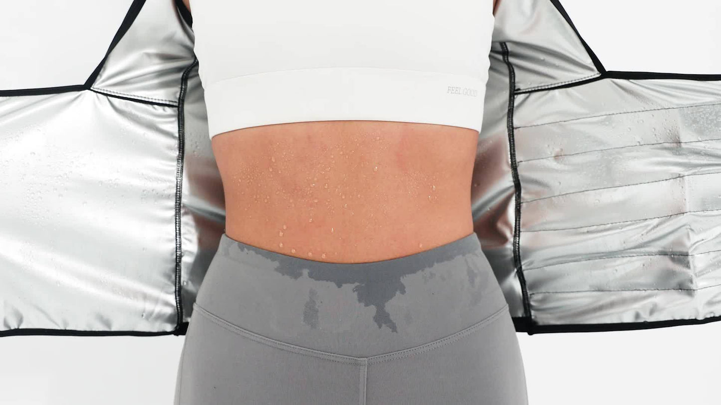 Women's Sweat Sauna Vest - Waist Trainer Shapewear for Workout