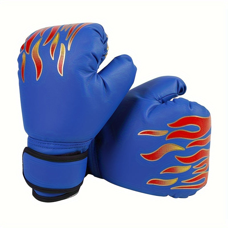 1 Pair of Taekwondo/Boxing/Sanda/Martial Arts Gloves - Perfect for Indoor And Outdoor Training, Suitable for Kids Aged 5-12 - a Great Christmas Gift Or New Year Present.