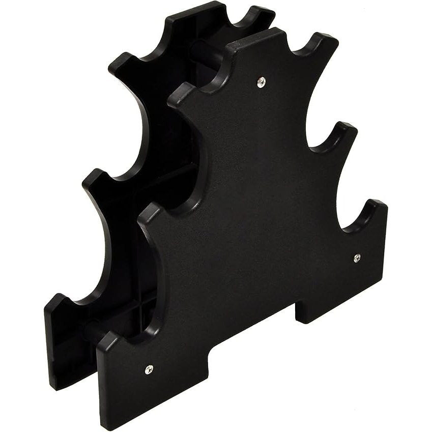 Professional Dumbbell Set with Storage Rack - Neoprene Hex Weights for Home Gym