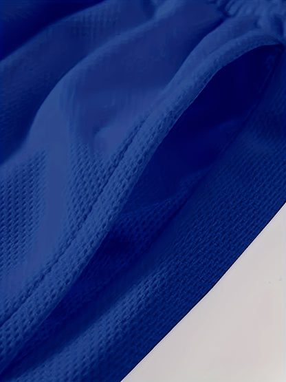 Men's Athletic Shorts - Chicago Print Drawstring Sport Shorts