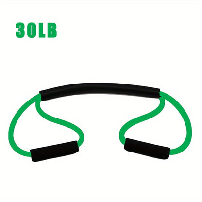 8-Shaped Boxing Resistance Band - TPE Tension Belt for MMA Training