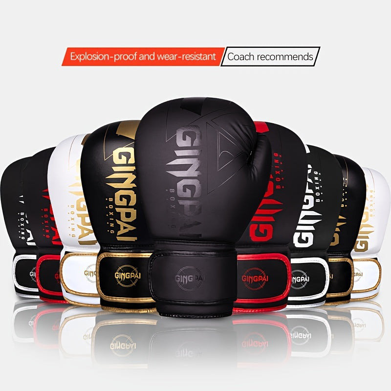 Professional Boxing Gloves - Thai Boxing & Kickboxing Gloves 6-14oz