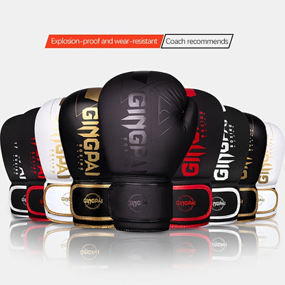 Professional Boxing Gloves - Thai Boxing & Kickboxing Gloves 6-14oz