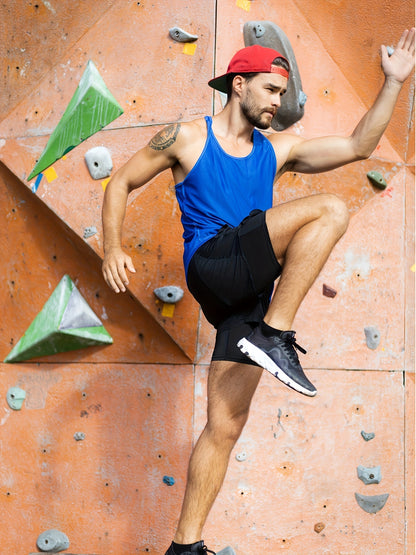 Men's Athletic Tank Tops 5-Pack - Quick-Dry Sleeveless Gym Shirts