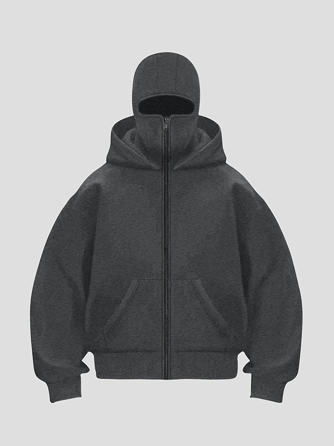 Premium Full-Zip Performance Hoodie - Heavyweight Athletic Wear