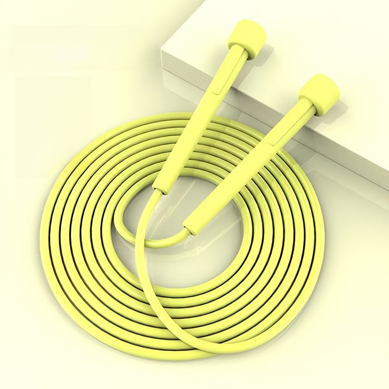 Adjustable Speed Jump Rope - Anti-Tangle PVC Rope with Ergonomic Handles