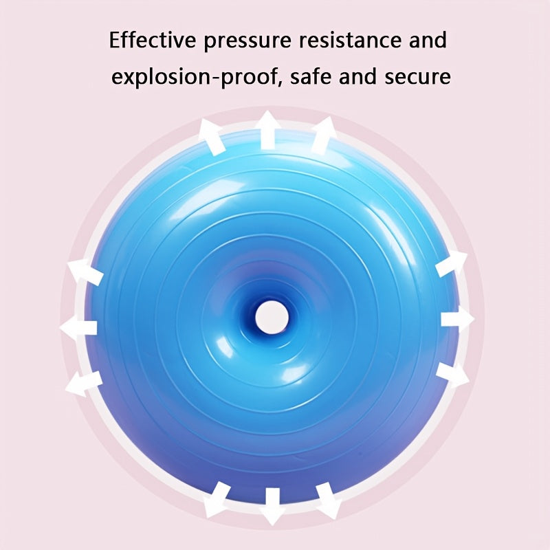 Professional Yoga Ball - Anti-Burst Exercise Ball with Pump