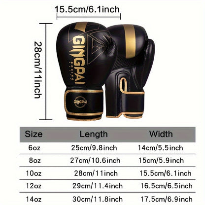 Professional Boxing Gloves - Thai Boxing & Kickboxing Gloves 6-14oz
