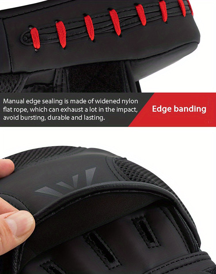 Curved Boxing Hand Target - Ergonomic Focus Mitts for MMA Training