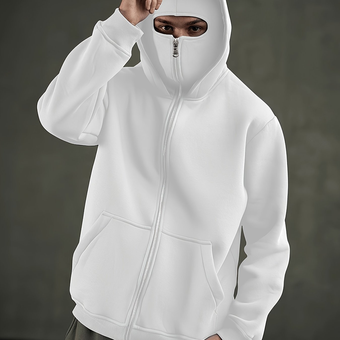 Premium Full-Zip Performance Hoodie - Heavyweight Athletic Wear