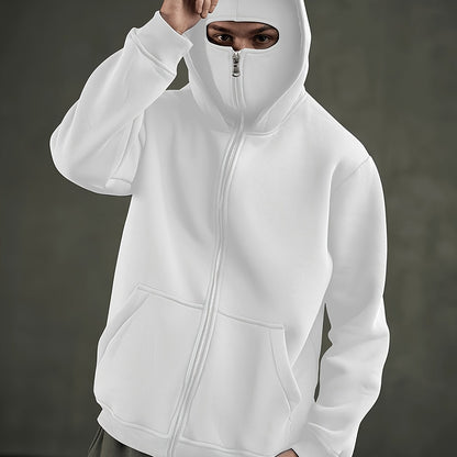 Premium Full-Zip Performance Hoodie - Heavyweight Athletic Wear