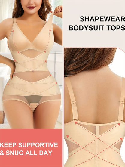Women's Full-Body Sculpting Bodysuit - Tummy Control Shapewear