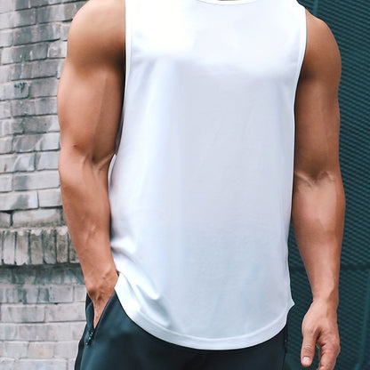 Men's Quick-Dry Athletic Tank Top - Sleeveless Running Shirt