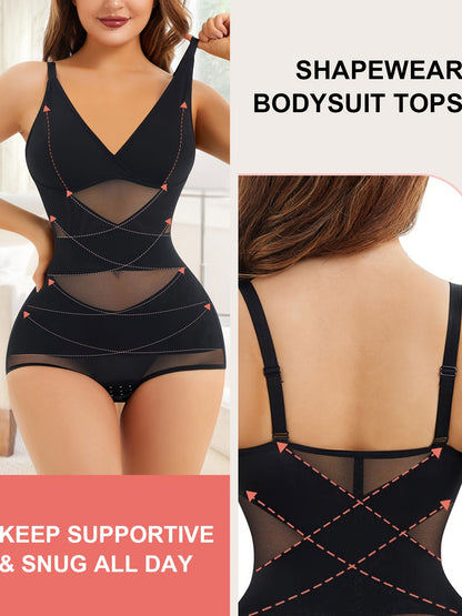 Women's Full-Body Sculpting Bodysuit - Tummy Control Shapewear