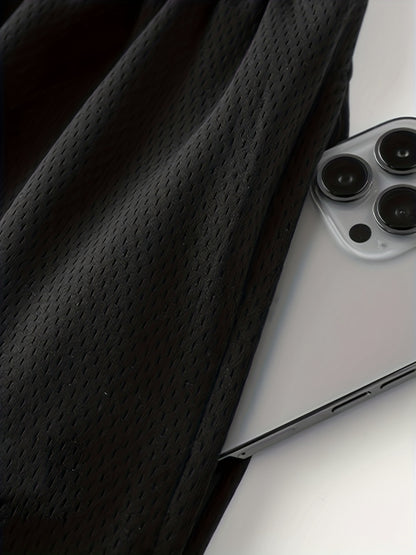 Men's Athletic Shorts - Chicago Print Drawstring Sport Shorts